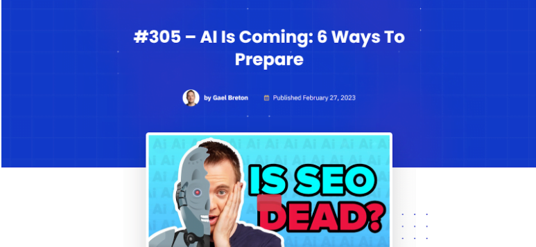 #305 - AI Is Coming - 6 Ways To Prepare
