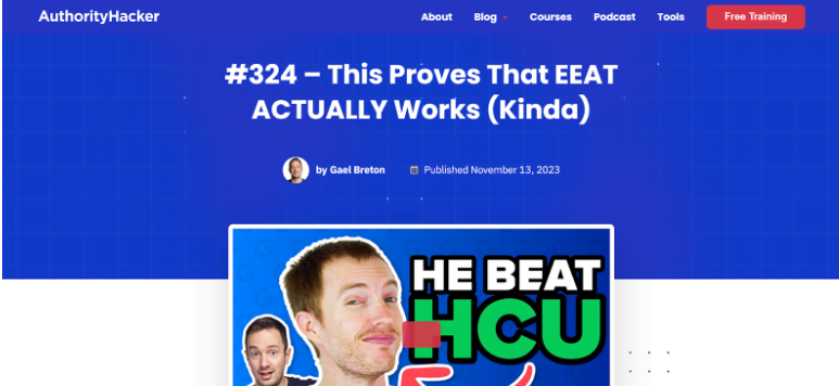 #324 - This Proves That EEAT ACTUALLY Works (Kinda)
