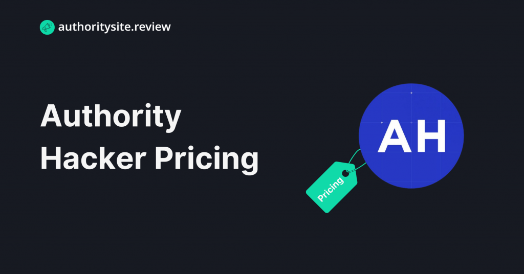 Authority Hacker Pricing