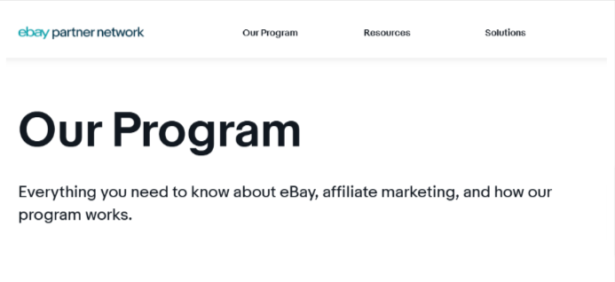 eBay Partner Network